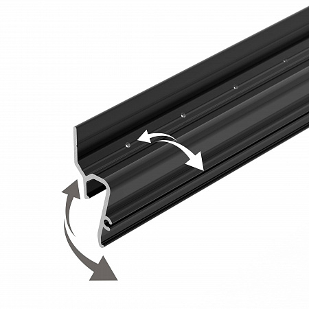 Теневой профиль для натяжных потолков STRETCH-SHADOW-TECH-VENT (2 метра) без подсветки