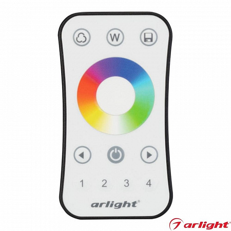 Сенсорный радио пульт для контроллера RGB и RGB+W (4 зоны)