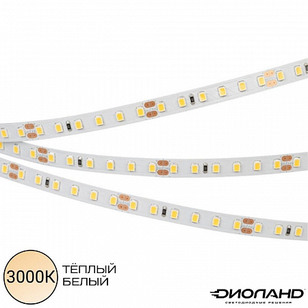 Светодиодная лента SMD 2835 / 120LED / 24V / 12W / IP20 / 3000K