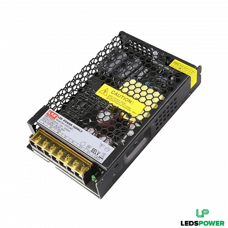 Блок питания LUXDriver 200W 24V IP20 (чёрный)