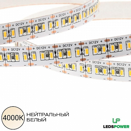 Светодиодная лента SMD 3014 / 240LED / 12V / 21W / IP20 / 4000K