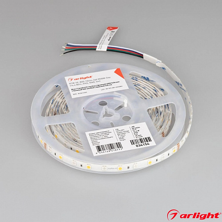 Влагозащищённая светодиодная лента SMD 5060 / 60LED / 24V / 14,4W / IP65 / RGBW