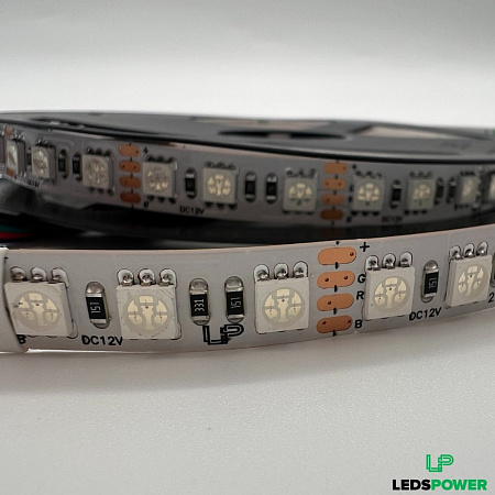 Светодиодная лента SMD 5050 / 96LED / 12V / 23W / IP20 / RGB