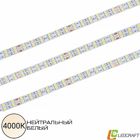 Светодиодная лента SMD 5050 / 120LED / 24V / 25W / IP20 / 4000К