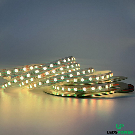 Светодиодная лента SMD 5050 / 96LED / 12V / 23W / IP20 / RGB