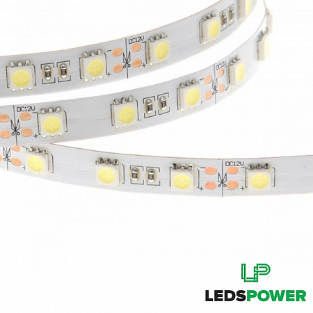 Светодиодная лента LUX SMD 5050 / 60LED / 24V / 14,4W / IP20 / RGB