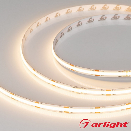 Влагозащищённая светодиодная лента COB 544LED / 24V / 11,5W / IP65 / 3000К