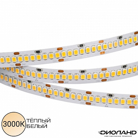 Светодиодная лента SMD 2835 / 240LED / 12V / 20W / IP20 / 3000K