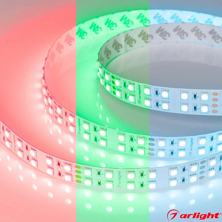 Светодиодная лента SMD 5060 / 144LED / 24V / 34,4W / IP20 / RGB