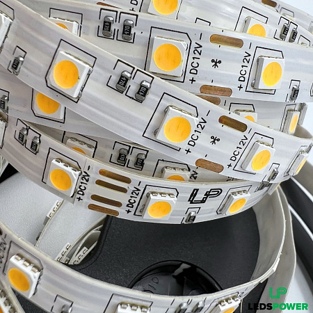 Светодиодная лента SMD 5050 / 60LED / 12V / 14,4W / IP20 / 3000К