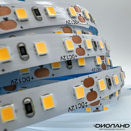 Светодиодная лента SMD 2835/ 120LED / 12V / 10W / IP20 / 3000К