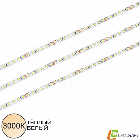 Светодиодная лента SMD 2835 / 120LED / 24V / 9,6W / IP20 / 3000К